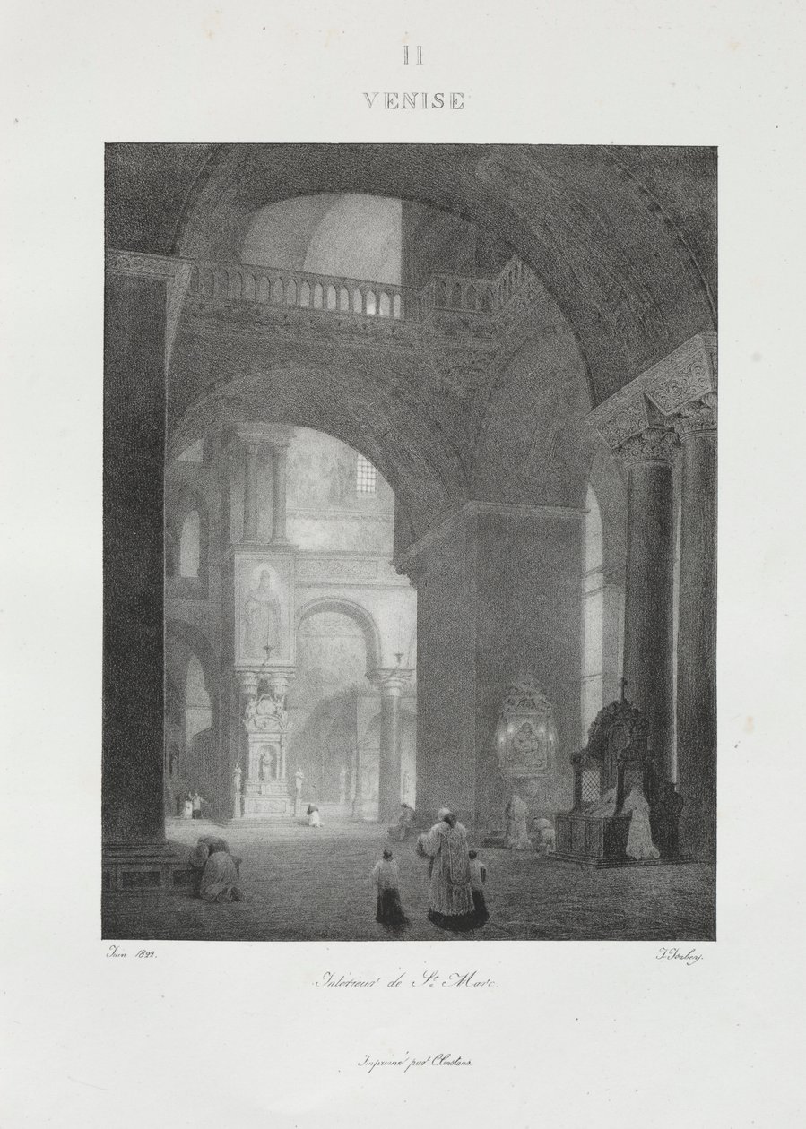 1822, 1833 में इटली की यात्रा। द्वारा जीन-बैप्टिस्ट इसाबे