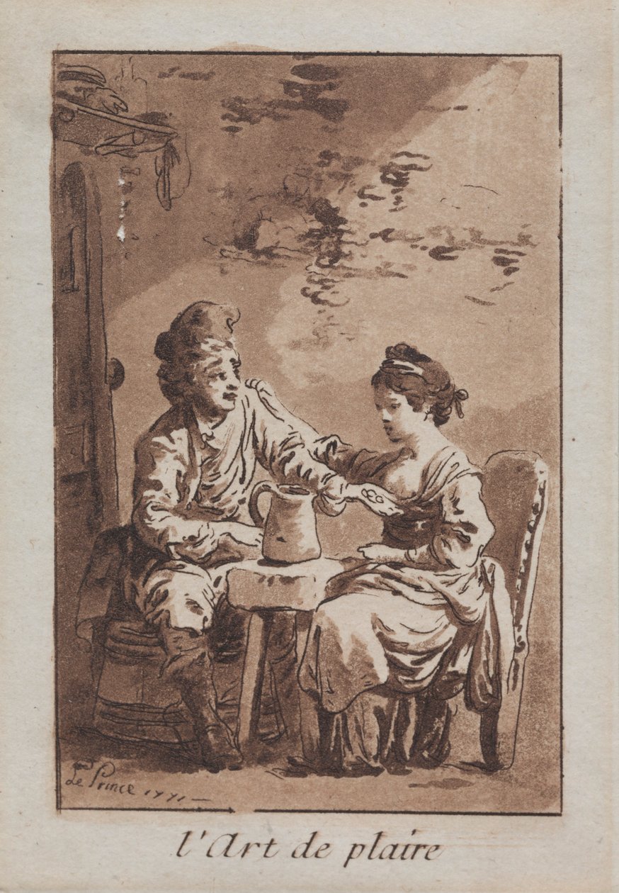 मनभावन कला, 1771। द्वारा जीन बैप्टिस्ट ले प्रिंस