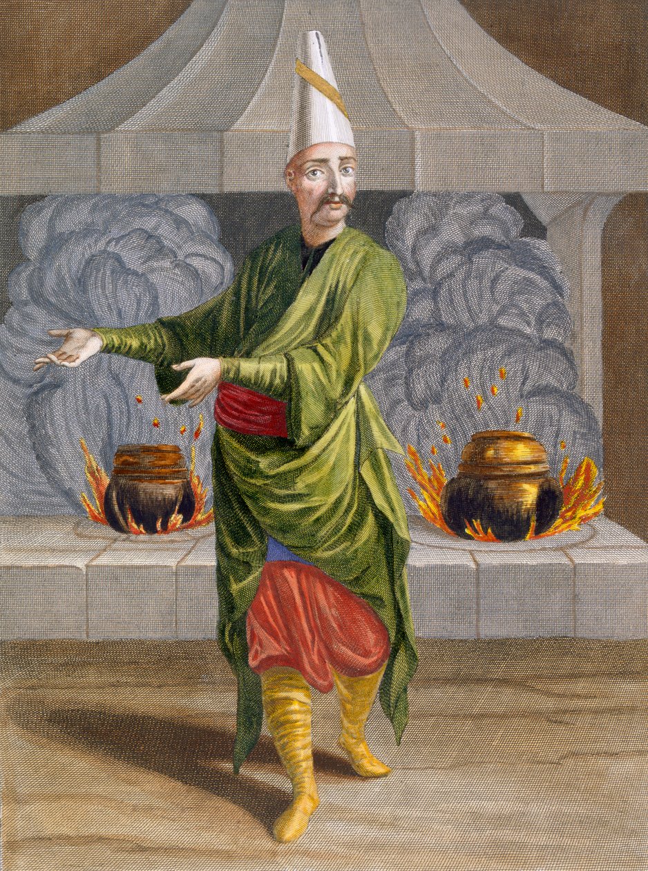 बेउलोक-बच्ची, सुल्तान के प्रमुख शेफ, c.1708 द्वारा जीन बैप्टिस्ट वेनमोर