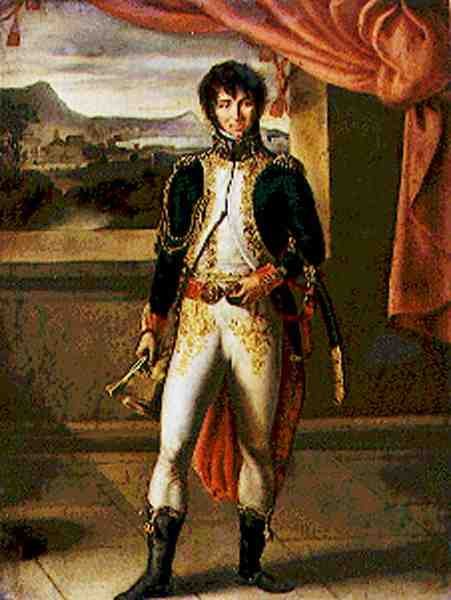 जोआचिम मूरत का पोर्ट्रेट (1767-1815) (कैनवास पर तेल) द्वारा जीन बैप्टिस्ट विकार