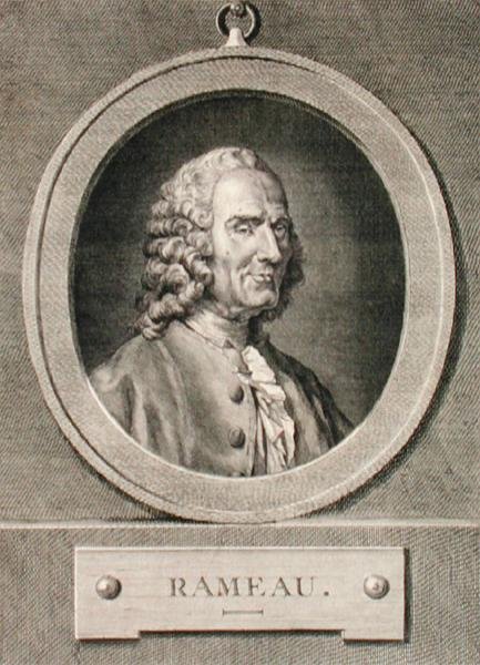 बेनोइस्ट (उत्कीर्णन) द्वारा उकेरी गई जीन फिलिप रमेउ (1683-1764) का पोर्ट्रेट द्वारा जीन बर्नार्ड (बाद में) विश्राम