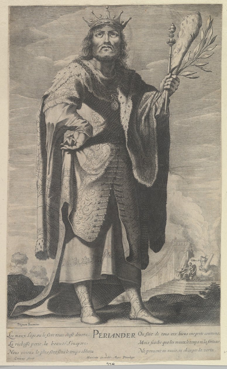 पेरियनड्रे, सीए। 1639-40 द्वारा जीन कौवे