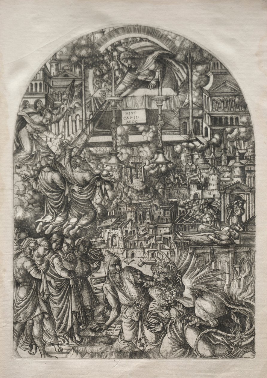 सर्वनाश: मंदिर का मापन, 1546-1556। द्वारा जीन ड्वेट