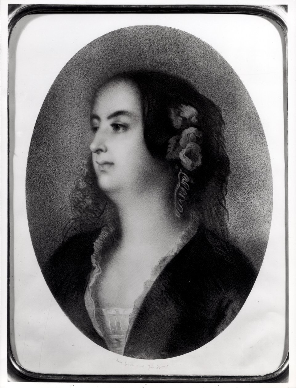 मैडम हंसका (1801-82) एमिल लैस्ले (1813-71) द्वारा उत्कीर्ण द्वारा जीन फ्रेंकोइस गिगौक्स