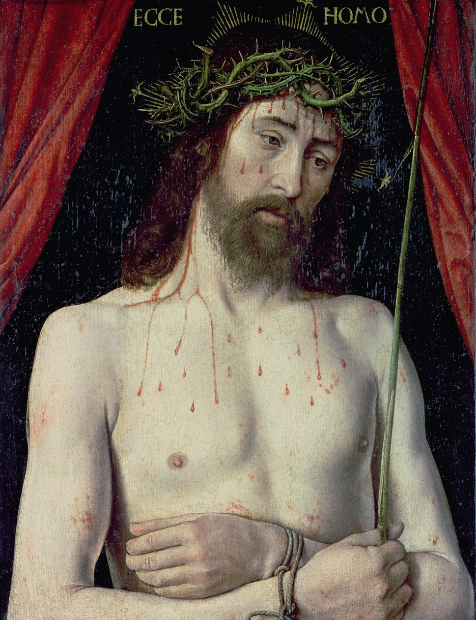 इको होमो, c.1494 (लकड़ी पर तेल) द्वारा जीन हे