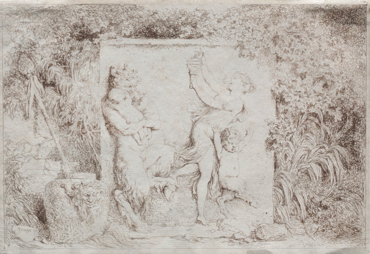 बेचनलाल, 1763। द्वारा जीन ऑनर फ्रैगनार्ड