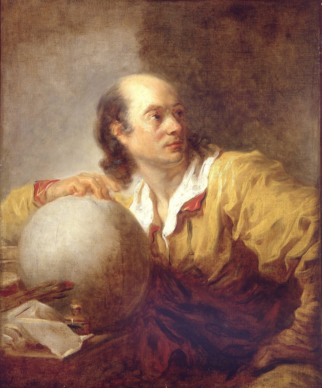 पोर्ट ऑफ जेर्मे ललांडे 1732-1807 द्वारा जीन ऑनर फ्रैगनार्ड