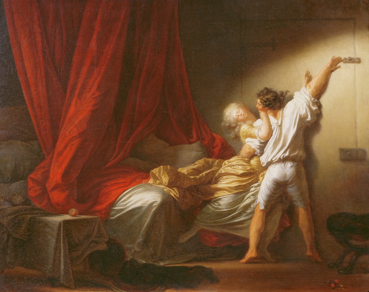 द बोल्ट, c.1778 द्वारा जीन ऑनर फ्रैगनार्ड