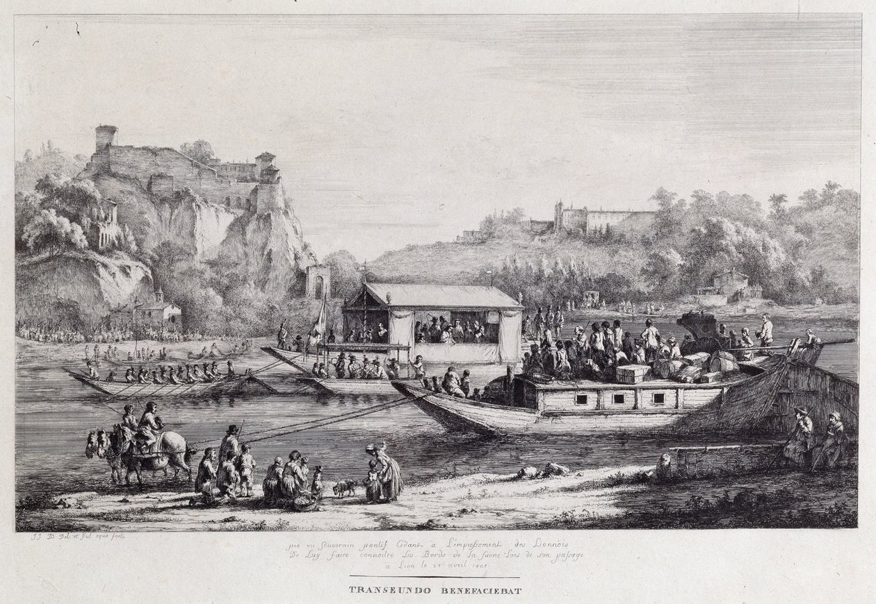 नाव ट्रिप, 1803 पर द्वारा जीन जैक्स डी बोइसियू