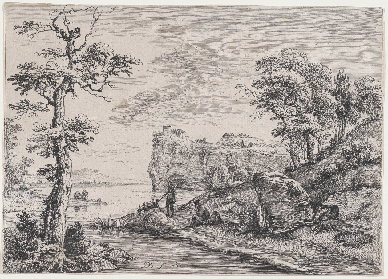 गोथर्ड, 1763। द्वारा जीन जैक्स डी बोइसियू