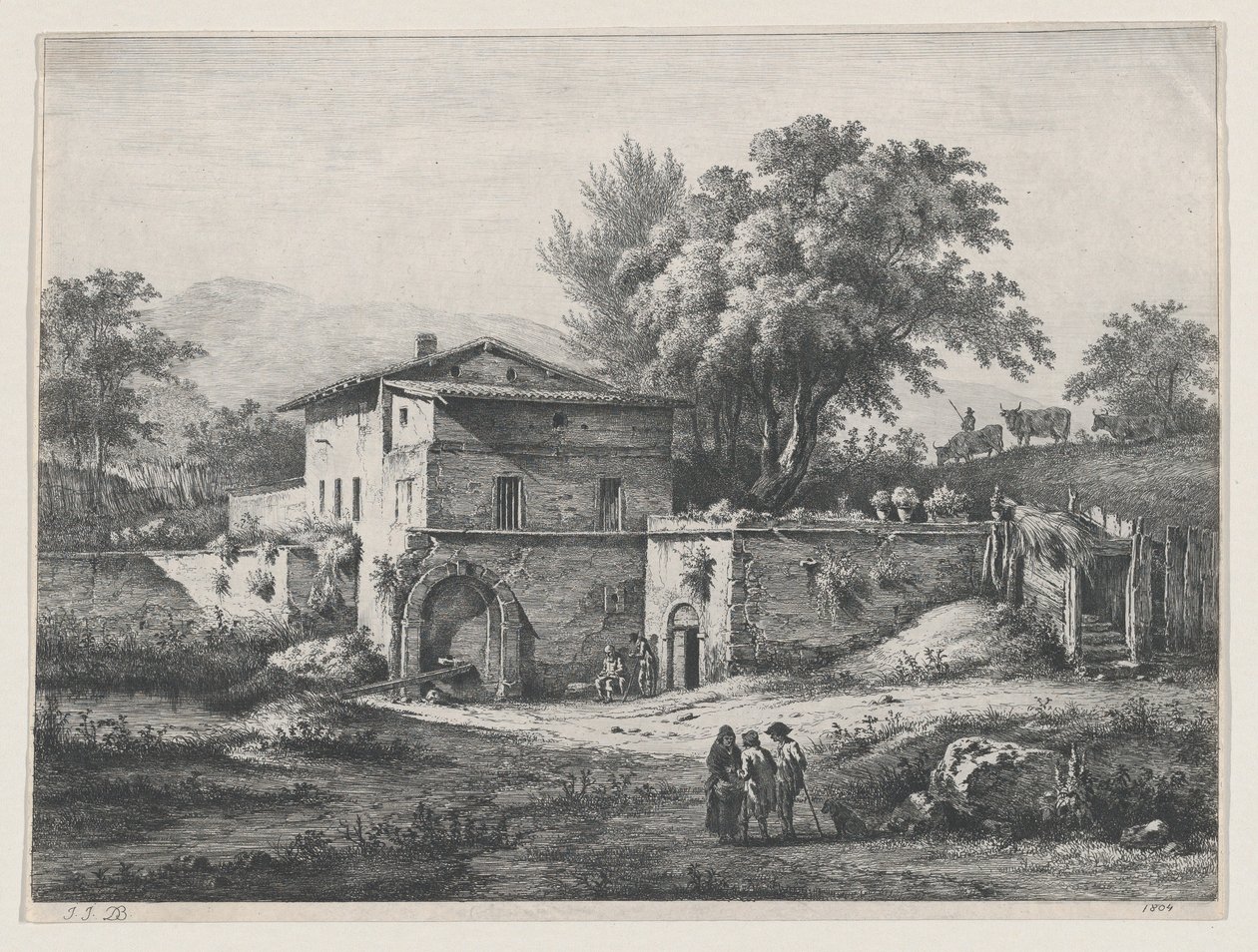 द स्मॉल ऑरेटरी, 1804। द्वारा जीन जैक्स डी बोइसियू