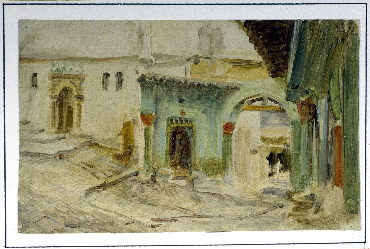 ले कैफ़े डिट "" डी फ्रॉमेंटिन "", अल्जीयर्स बाय लेकोमटे डू नूय (1842 - 1923), 19 वीं शताब्दी के अंत में द्वारा जीन जूल्स एंटोनी लेकोम्टे डु नूयू