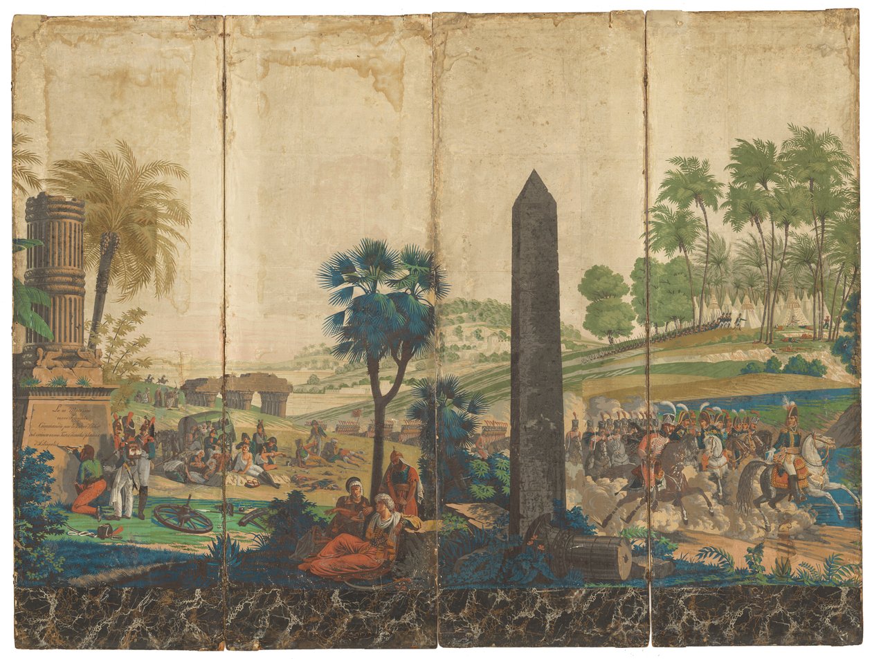 quot;मिस्र में फ़्रांसीसीquot; [मिस्र में फ़्रांसीसी] द्वारा जीन जूलियन डेटिल, 1791-1863