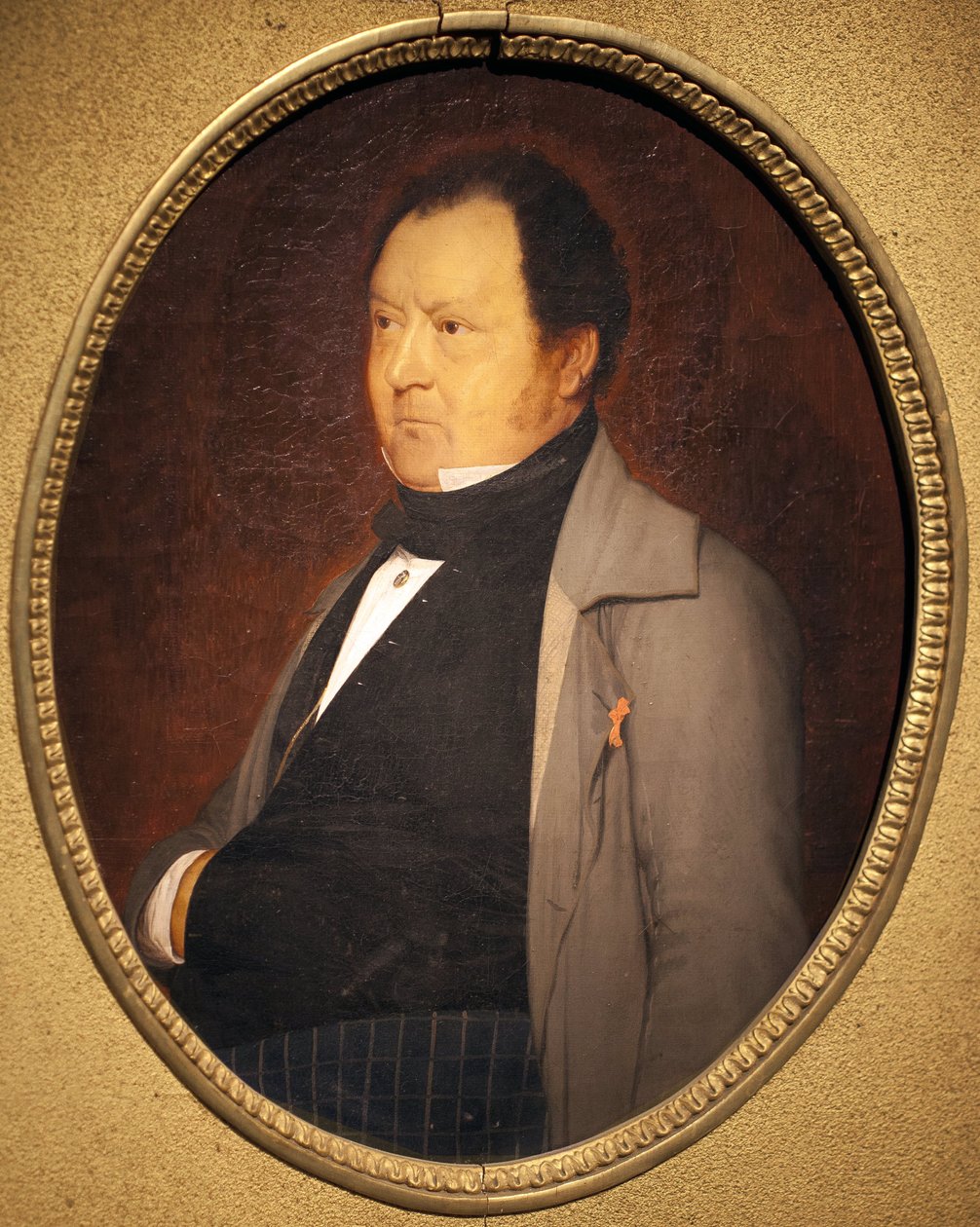 मिस्टर लेब्लोंड का पोर्ट्रेट। जीन लियोन गेरोम (1824-1904) द्वारा पेंटिंग, कैनवास पर तेल, लगभग 1844। फ्रेंच कला द्वारा जीन लियोन गेरोम