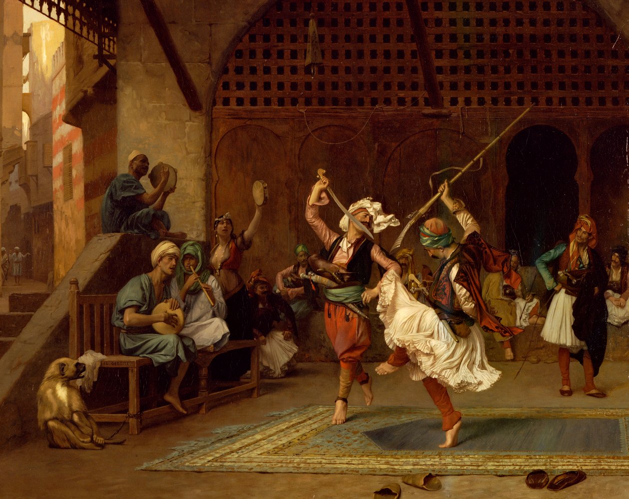 पाइरहिक डांस, 1885 द्वारा जीन लियोन गेरोम