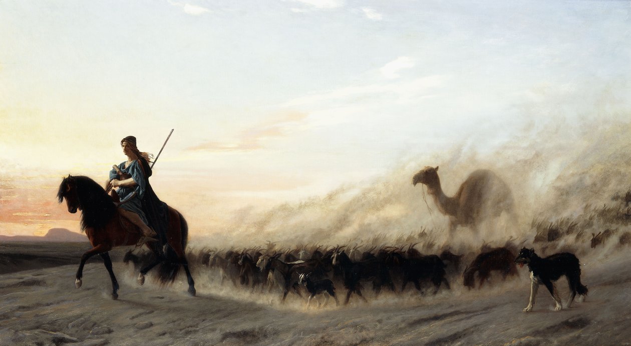सीरियन शेफर्ड, 1865 द्वारा जीन लियोन गेरोम