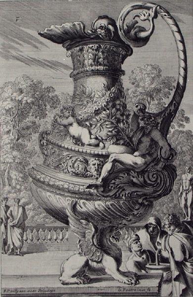 उद्यान मूर्तिकला, प्रकाशित c.1670 (उत्कीर्णन) (172934 भी देखें) द्वारा जीन लेपौत्रे