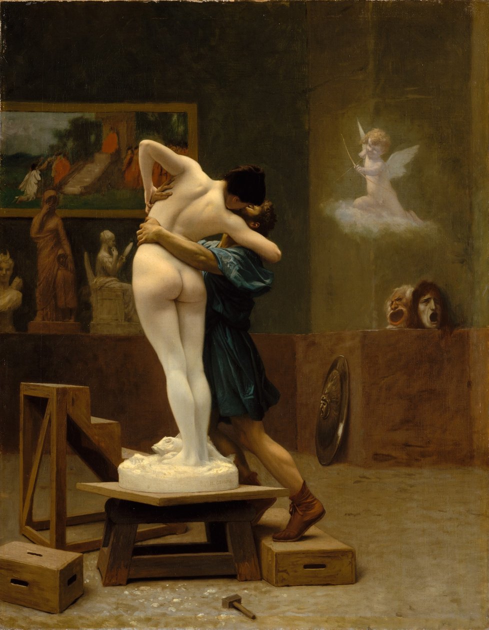 Pygmalion और Galatea द्वारा जीन लियोन गेरोम