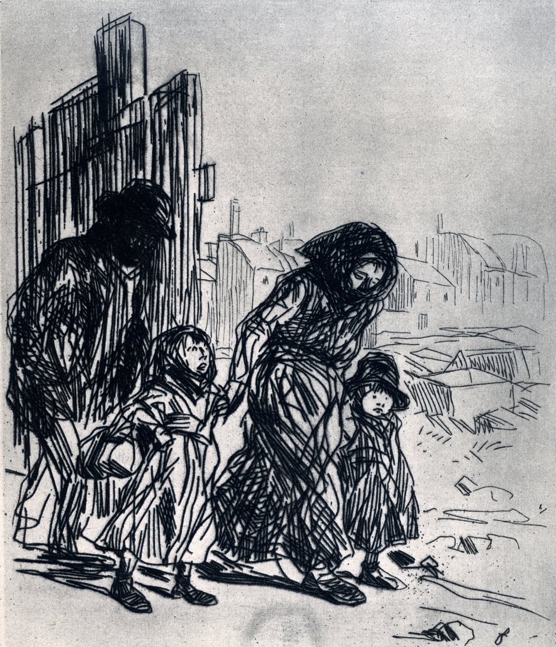 जब्ती के बाद, 1925। द्वारा जीन लुइस फोरैन