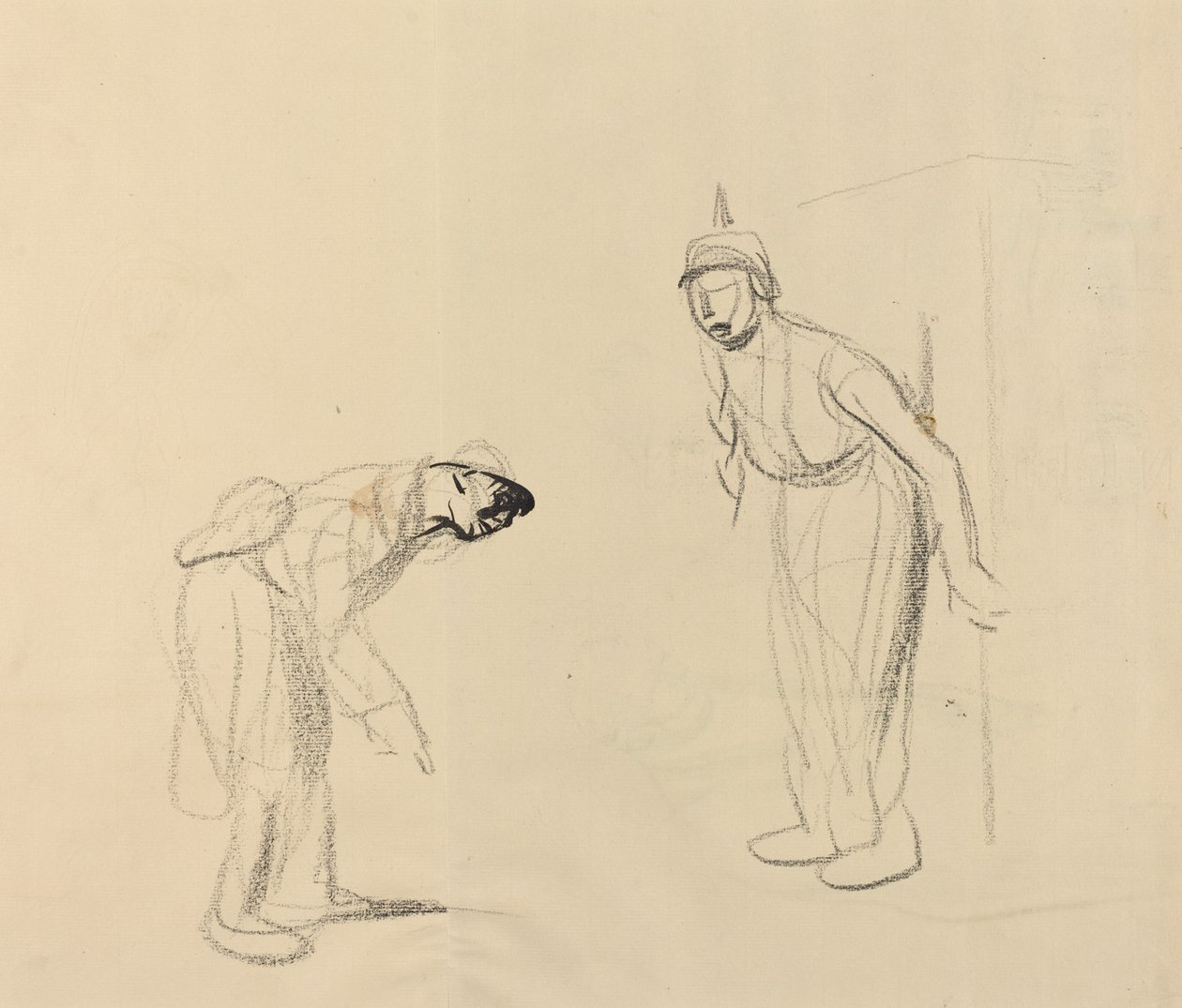 लुइस को छुपाना [वर्सो], सी। 19141919. द्वारा जीन लुइस फोरैन