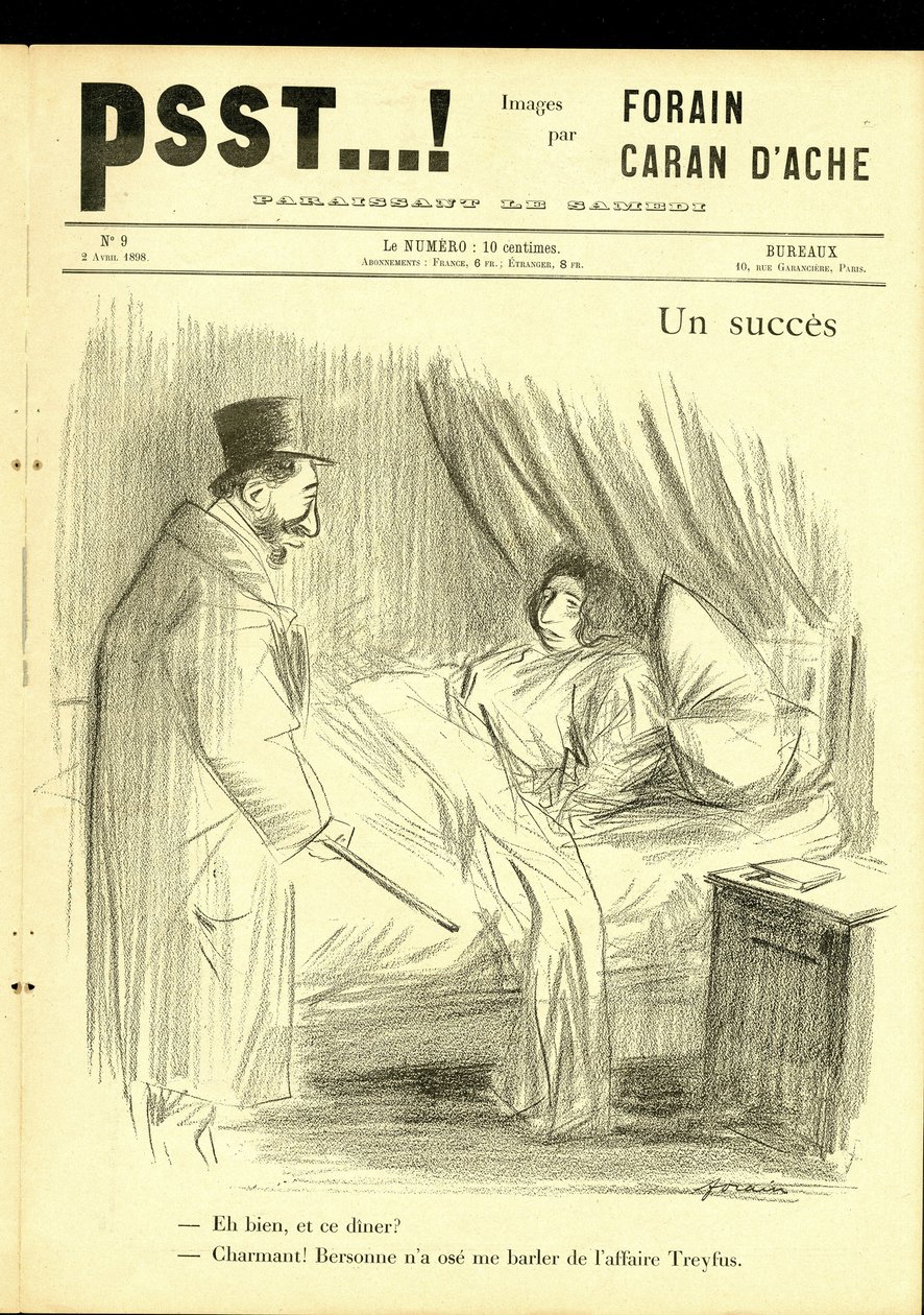 Psst में जीन-लुई फ़ोरेन (1852-1931) द्वारा चित्रण...! द्वारा जीन लुइस फोरैन