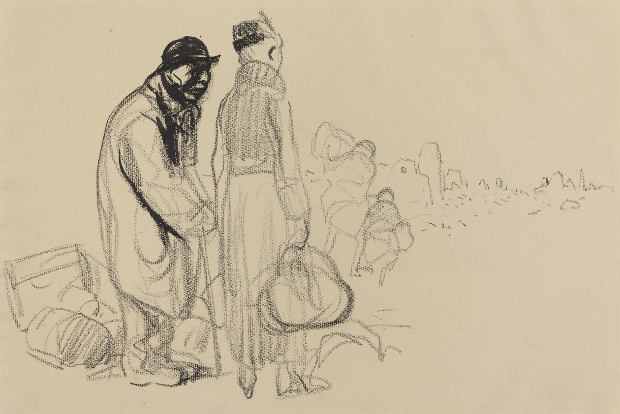 द रिटर्न, सी। 19141919. द्वारा जीन लुइस फोरैन