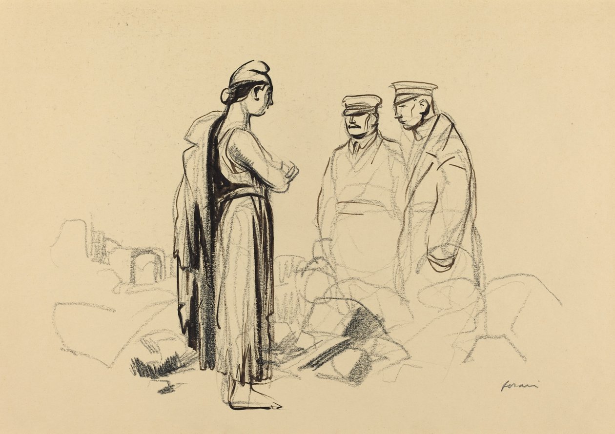 शांति की ओर, सी। 19141919. द्वारा जीन लुइस फोरैन