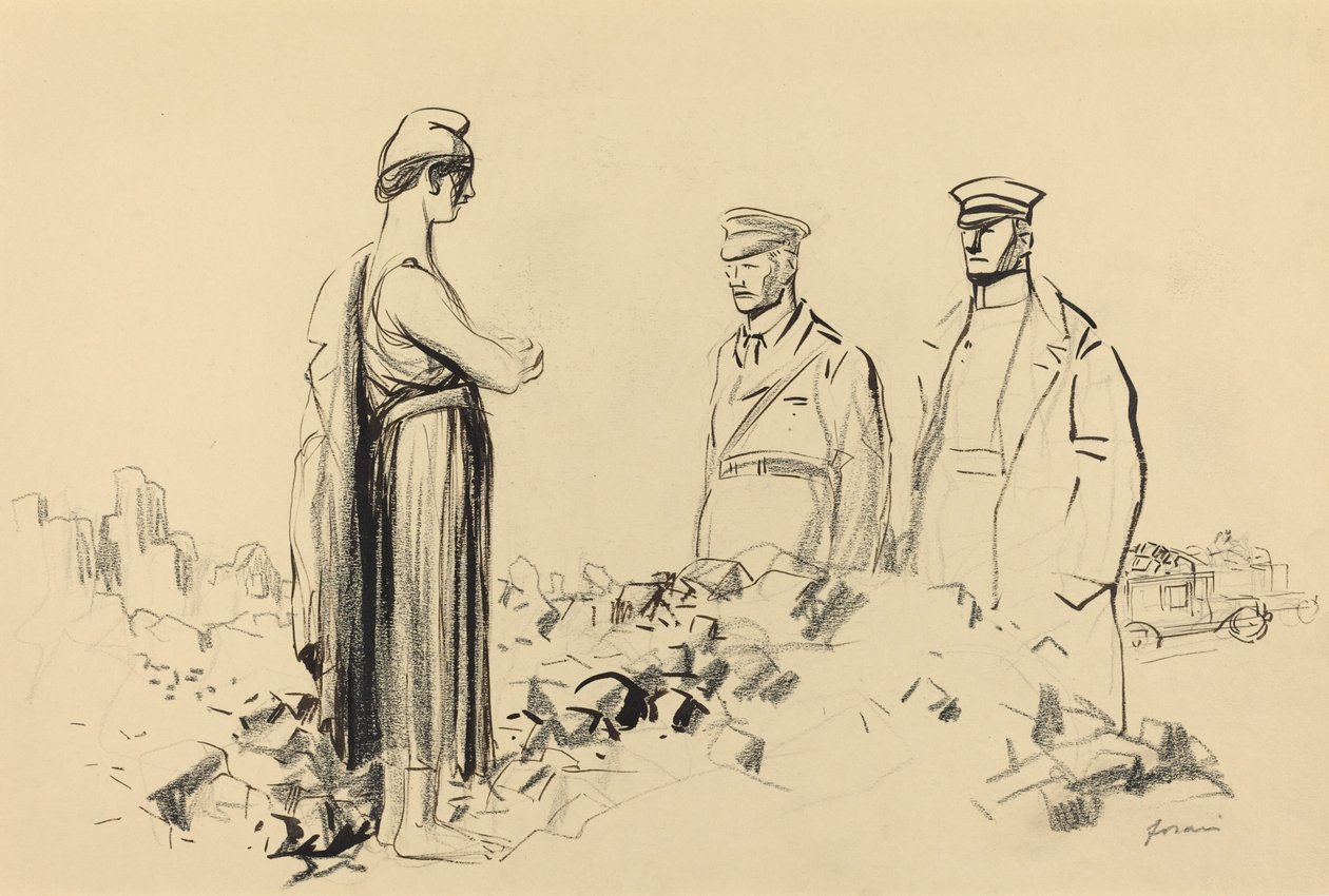 शांति की ओर, सी। 19141919. द्वारा जीन लुइस फोरैन
