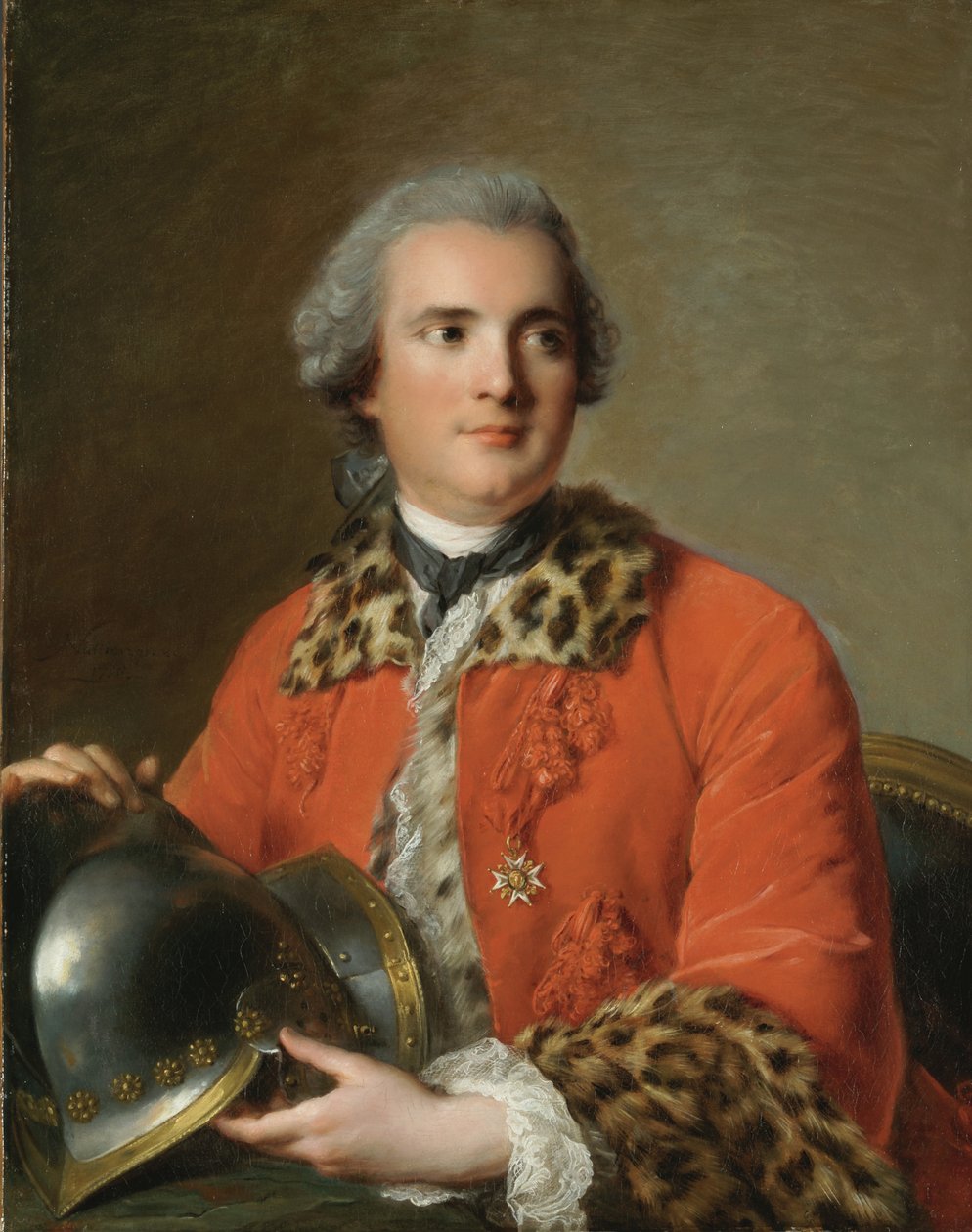 मोर्टेमार्ट 1712-1771, 1756 के जीन-विक्टर डी रोचेचौर्ट का चित्र द्वारा जीन मार्क नटिएर