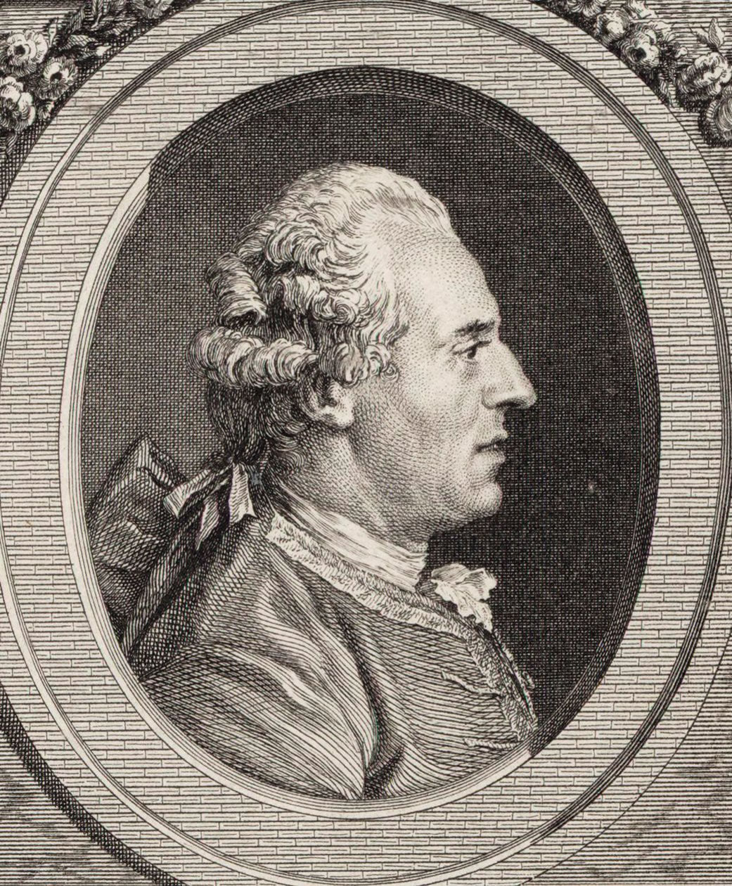वायलिन वादक और संगीतकार जीन जोसेफ कैसानिया डी मोंडोनविले का चित्र 1711-1772। द्वारा जीन मैरी डेलाट्रे