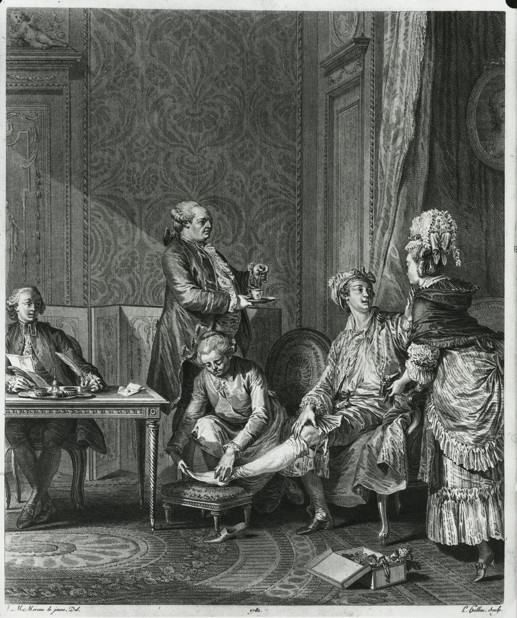 लुई मिशेल हेल्बो (1730-c.1809) 1781 द्वारा उत्कीर्ण लेवे द्वारा जीन-मिशेल द यंगर मोरो