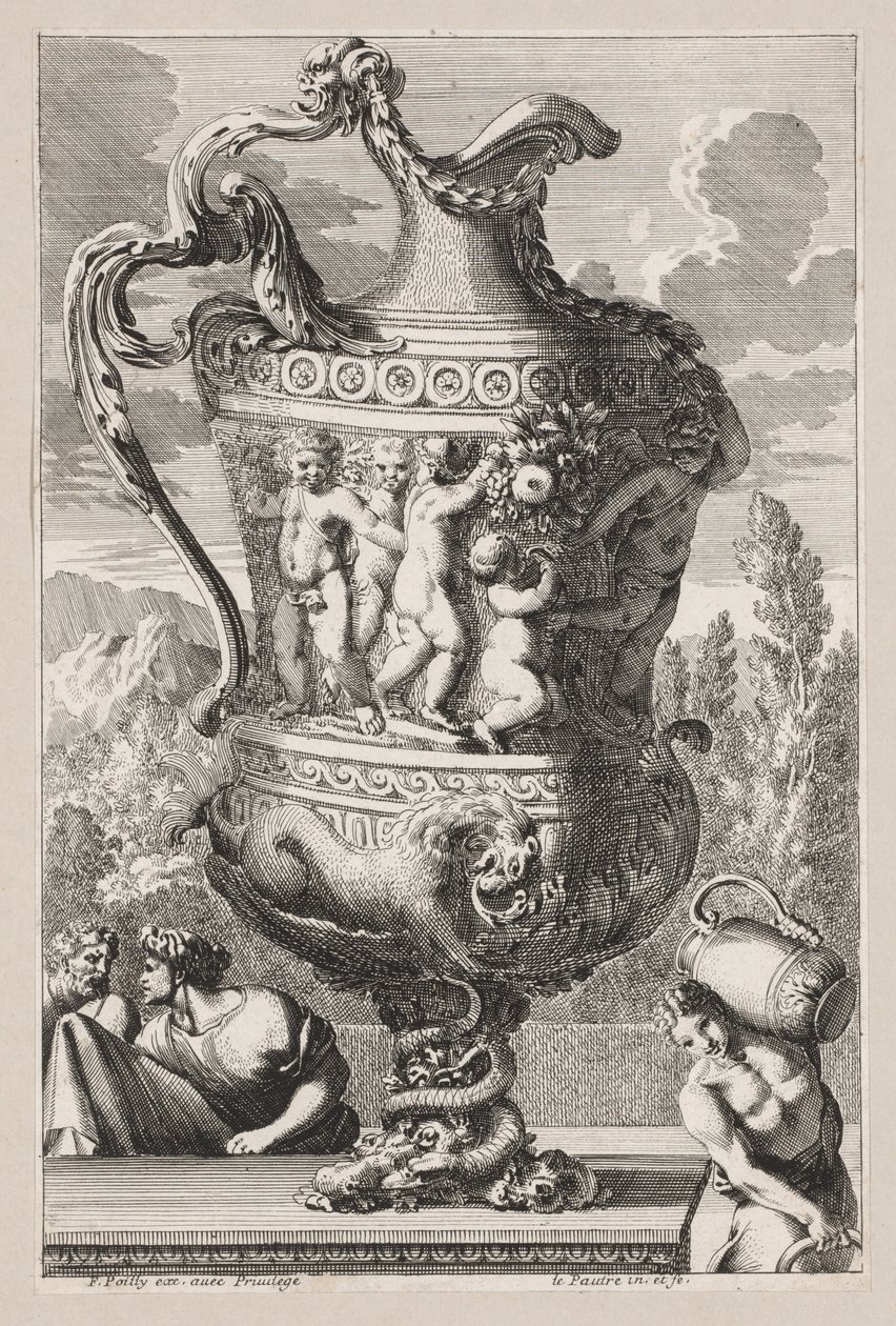 सजावटी कलश, 1600s। द्वारा जीन ले पौट्रे
