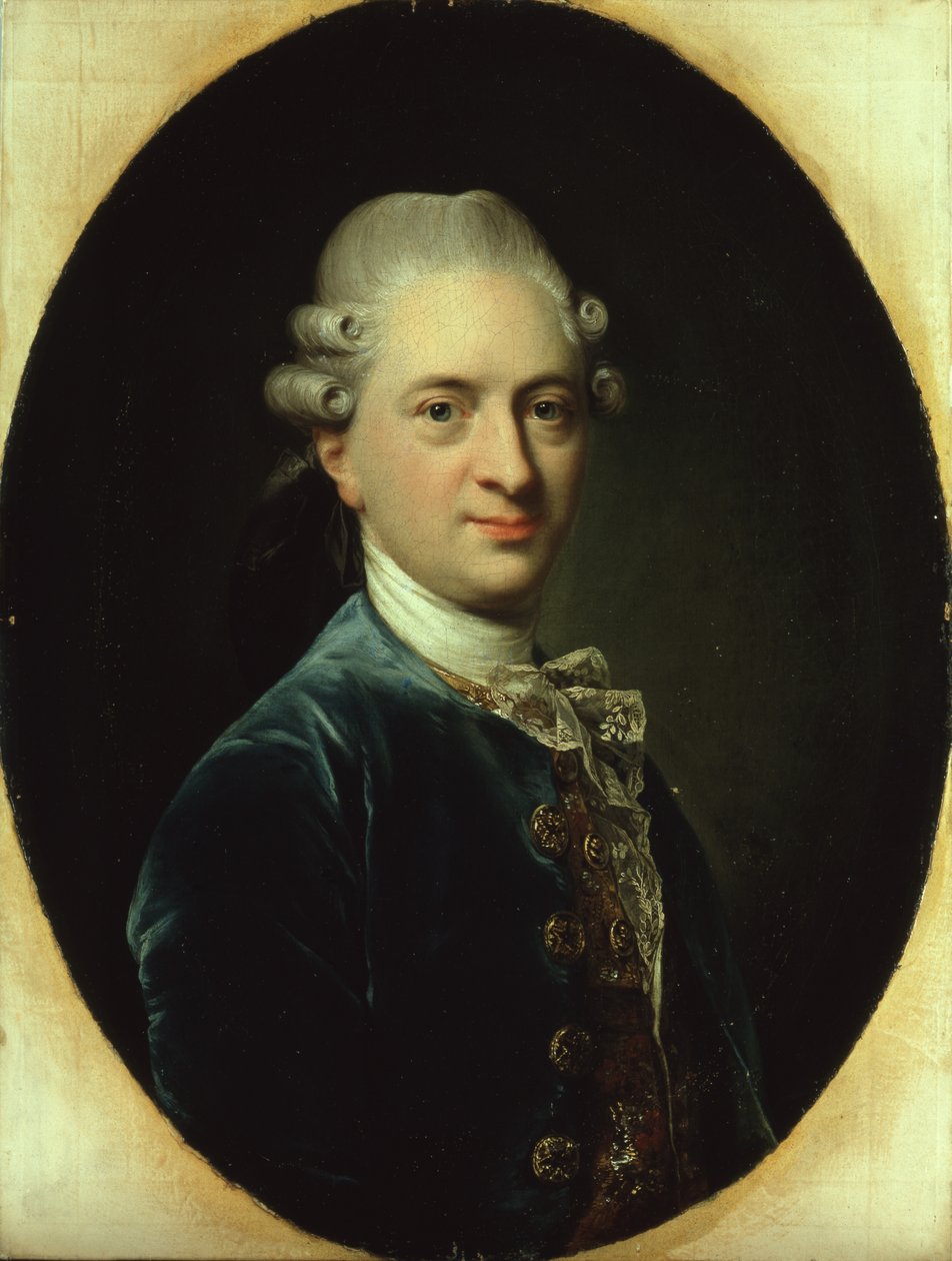 विन्सेन्ट लियानौ का पोर्ट्रेट, 1772 (जोड़ी के लिए 148183 देखें) द्वारा जेन्स जुएल