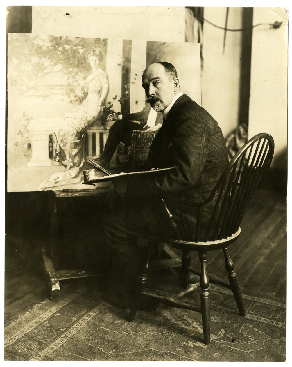 एबी वेन्ज़ेल, c.1905-17 (जिलेटिन सिल्वर फोटो) द्वारा जेसी टार्बो बील्स