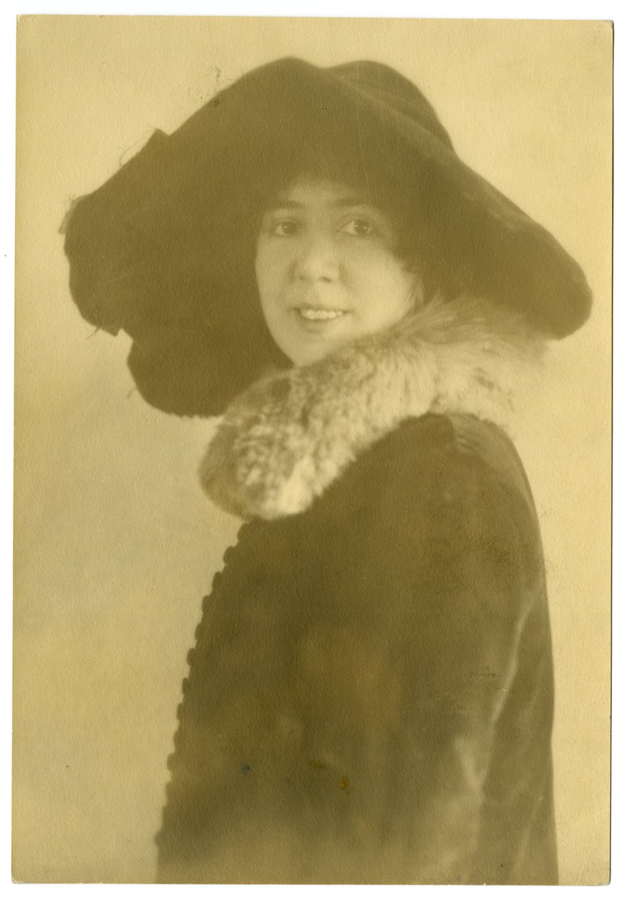 मार्गरेट विडेमर, कवि, c.1915-25 (जिलेटिन सिल्वर फोटो) द्वारा जेसी टार्बो बील्स