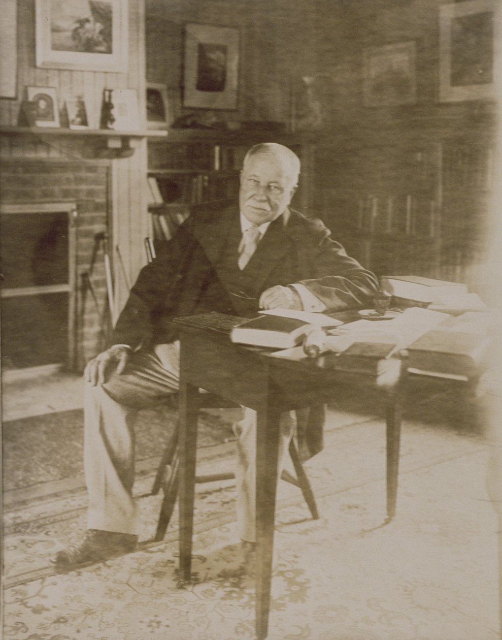 विलियम डीन हॉवेल्स का चित्रण (1837-1920) 1918-20 द्वारा जेसी टार्बो बील्स