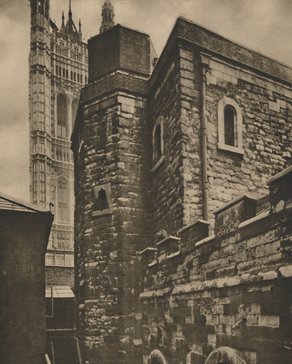 द ज्वेल टॉवर, वेस्टमिंस्टर, सर्वाइविंग फ्रॉम वेरी अर्ली लंदन, c1935। द्वारा जोएल