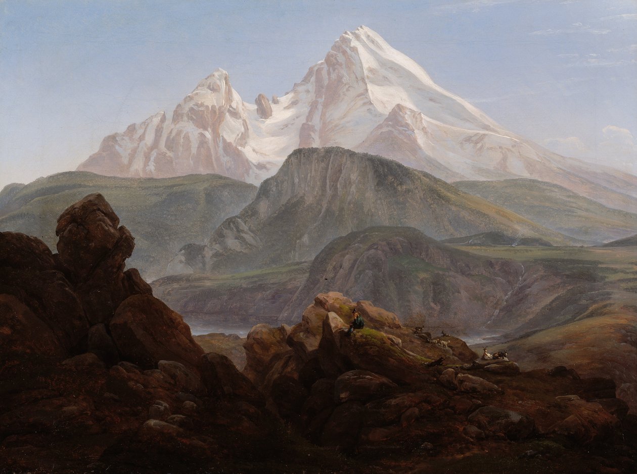 Watzmann द्वारा जोहान क्रिश्चियन डाहल