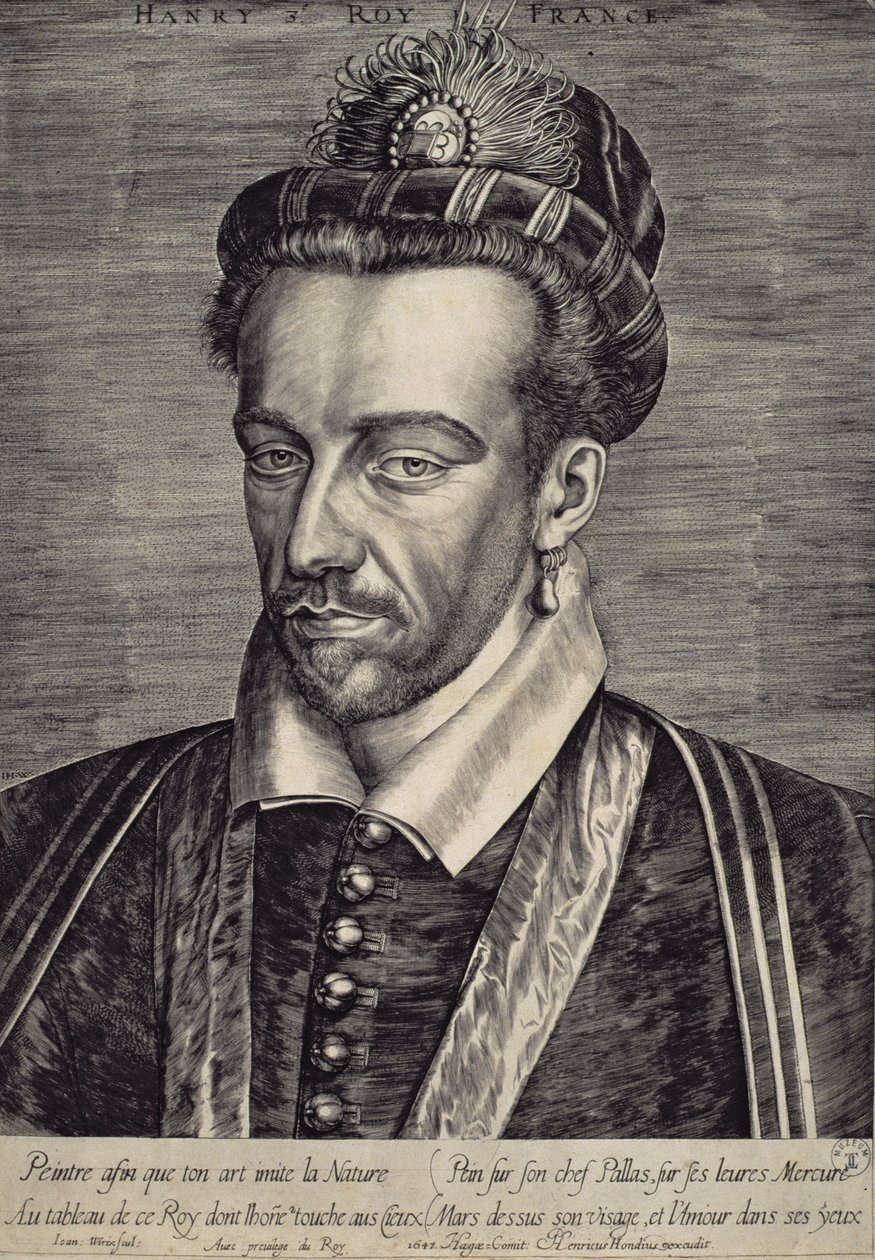 हेनरी तृतीय वालोइस (1551-89) द्वारा जोहान विरिक्स