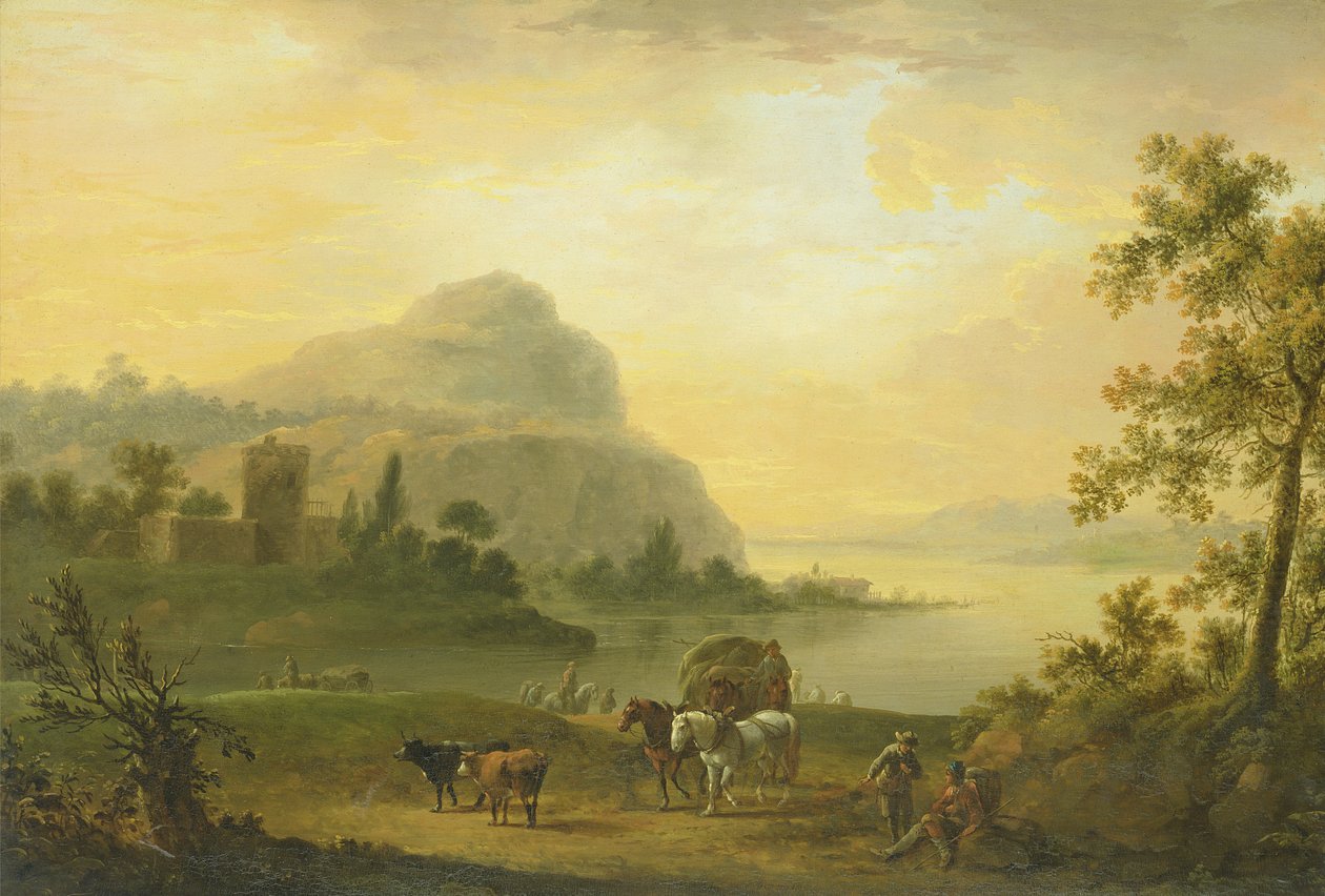 द मॉर्निंग, 1773 द्वारा जोहान जैकब टिशबिन