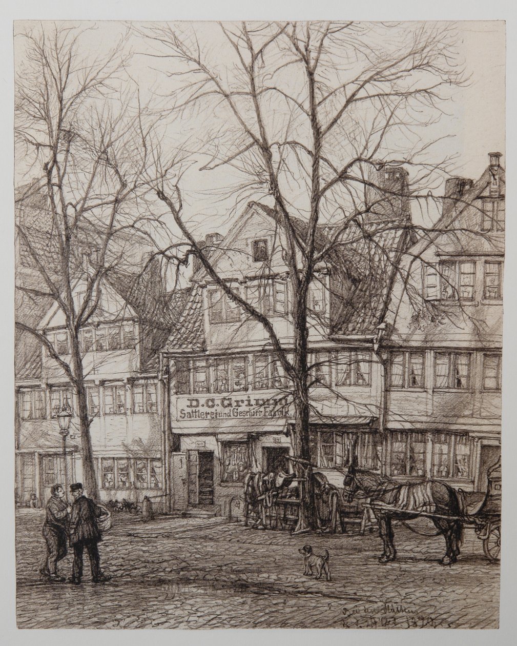 1882-1894 एक शहर के क्षण द्वारा जोहान थोबाल्ड रिफ़ेसेल