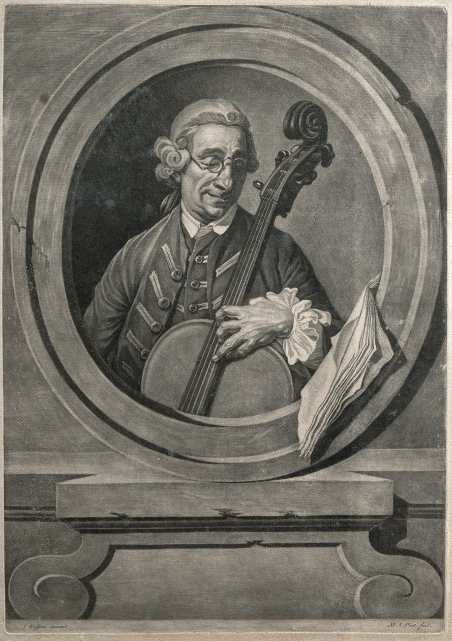 याकूब कुरेट्टो, MA Picot द्वारा उत्कीर्ण, c.1770 (उत्कीर्णन) द्वारा जोहान (बाद) ज़ोफ़नी