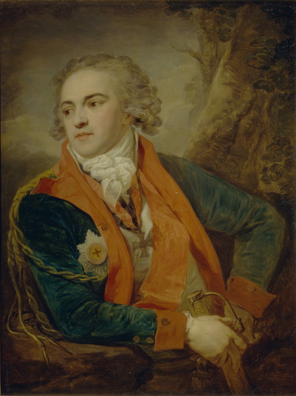 काउंट स्टीफन स्टेपानोविच एप्रेक्सिन 1757-1827, 1793 का चित्र द्वारा जोहान बैपटिस्ट लम्पी द एल्डर से