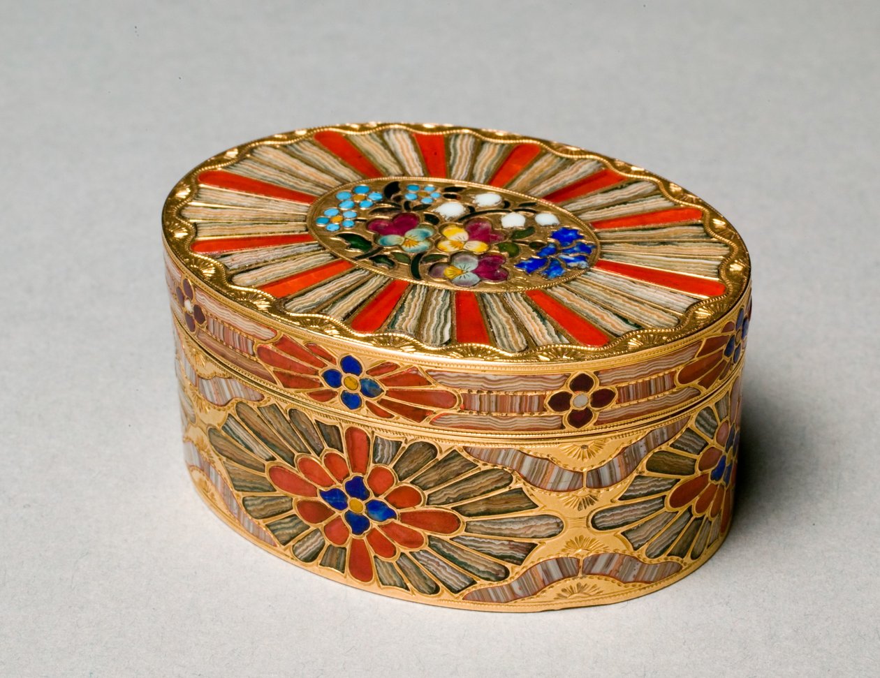 स्नफ़ बॉक्स, c.1780-1790 द्वारा जोहान क्रिश्चियन न्युबर