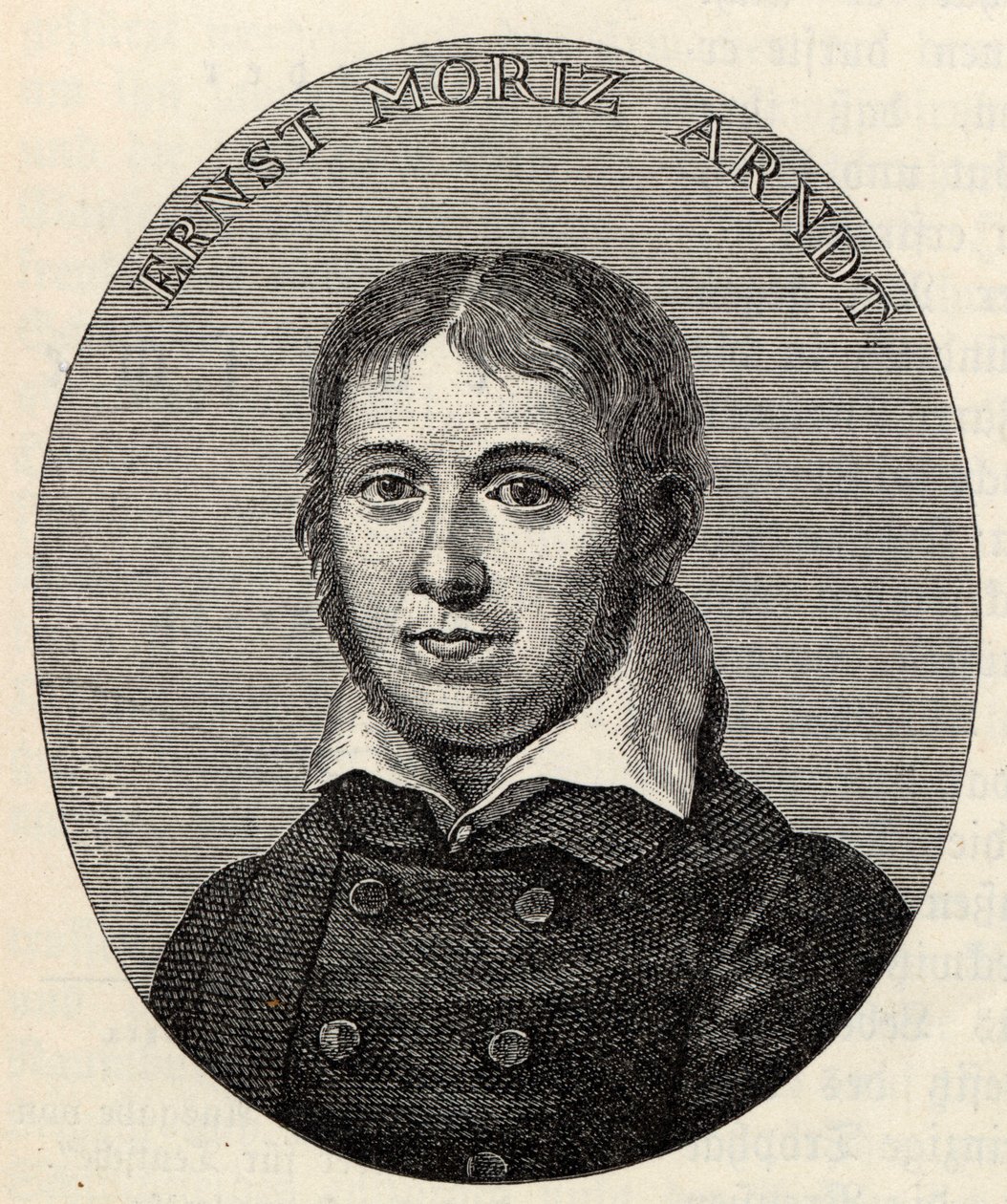 अर्नस्ट मोरिट्ज़ अरंड्ट का पोर्ट्रेट 1769-1860। द्वारा जोहान हेनरिक लिप्स