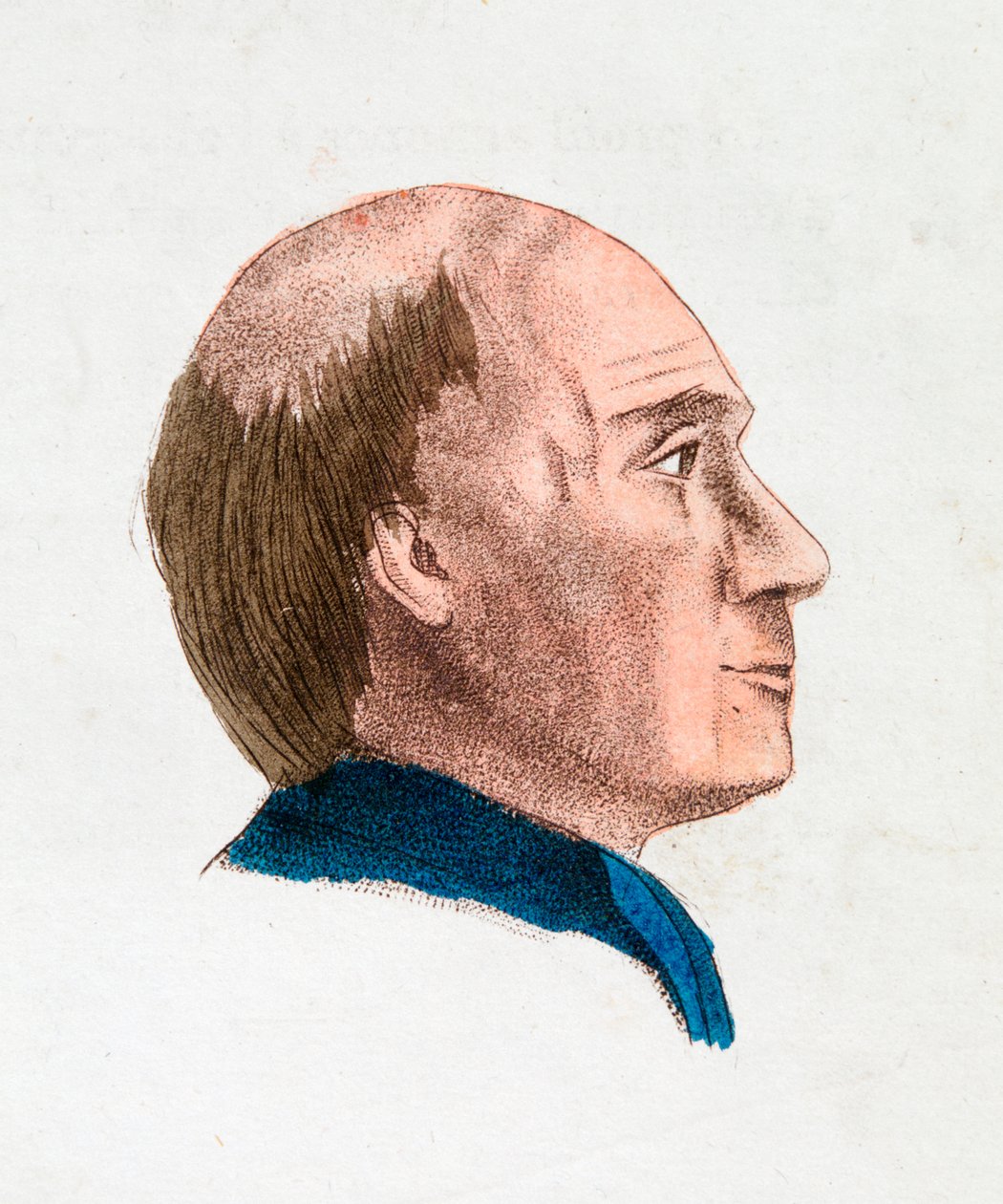 एक दार्शनिक और गहन व्यक्ति की चेहरे की विशेषताएं, 1808 द्वारा जोहान कास्पर लवाटर
