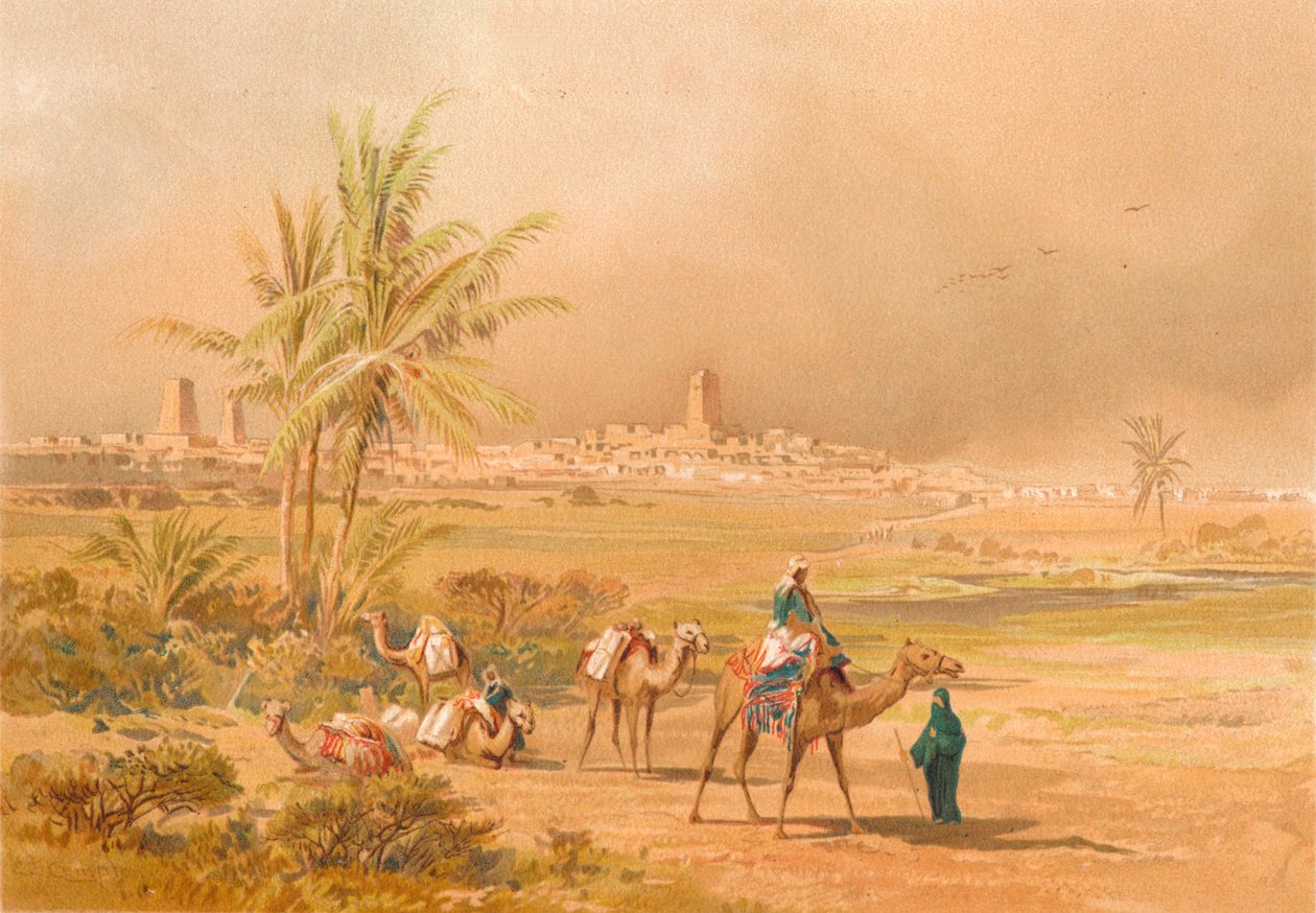 टिम्बकटू, सी 1852, 1903 द्वारा जोहान मार्टिन बर्नट्ज