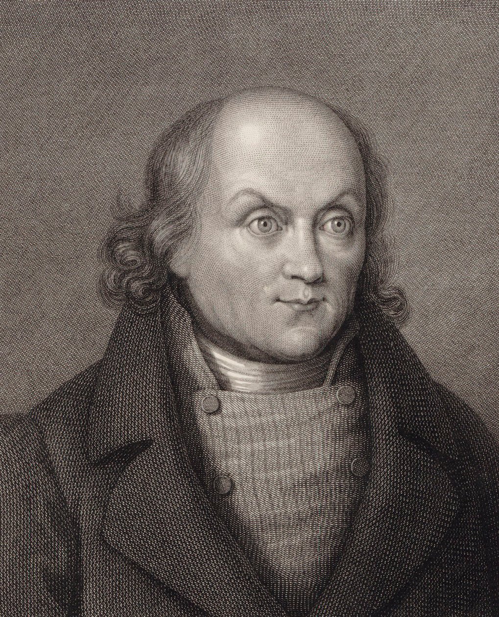 हैंस जॉर्ज नगेली का पोर्ट्रेट 1773-1836। द्वारा जोहान मार्टिन एस्लिंगर