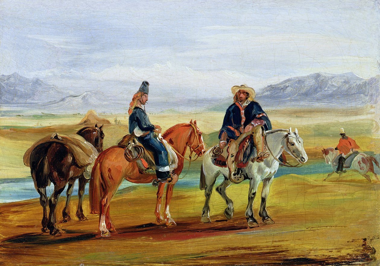 चिली हुसोस, c.1836 द्वारा जोहान मोरित्ज़ रुगेंडास