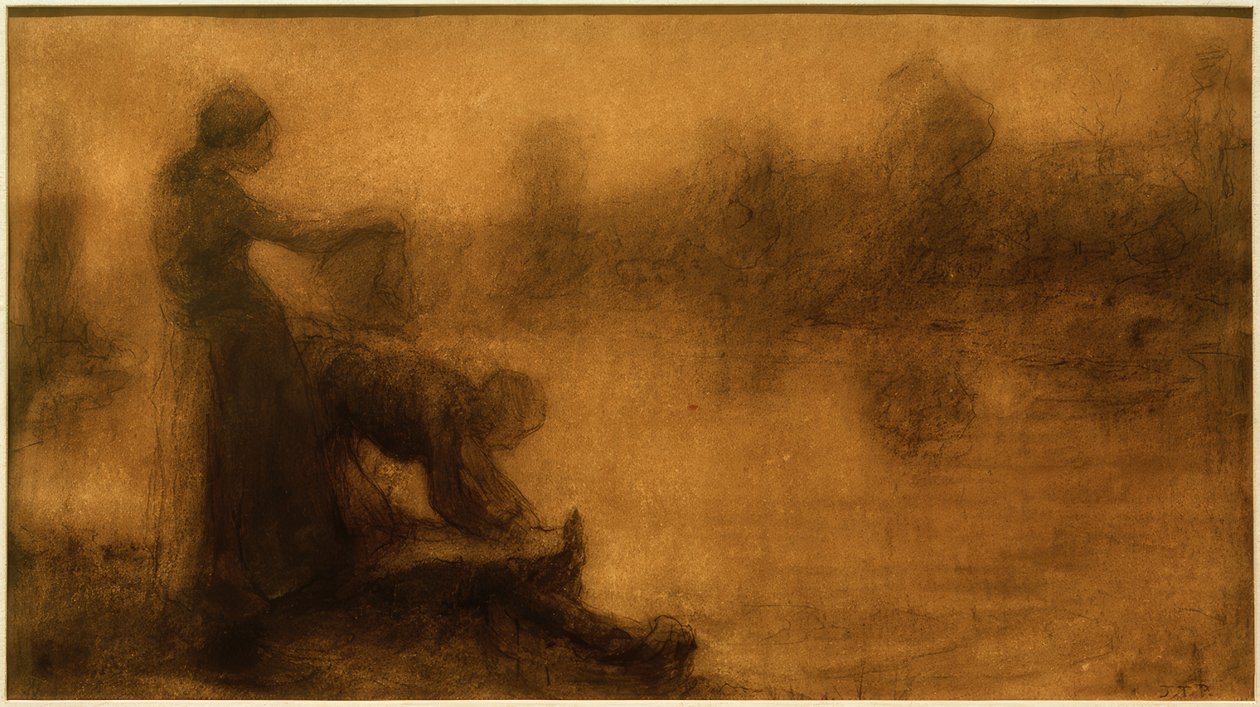 washerwomen द्वारा जोहान थॉर्न प्रिकर
